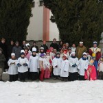 Tříkrálová sbírka v Telnici 2010