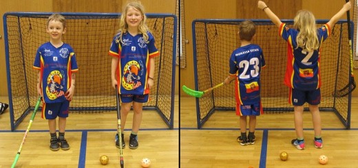 Nové dresy telnických florbalových Orlíků