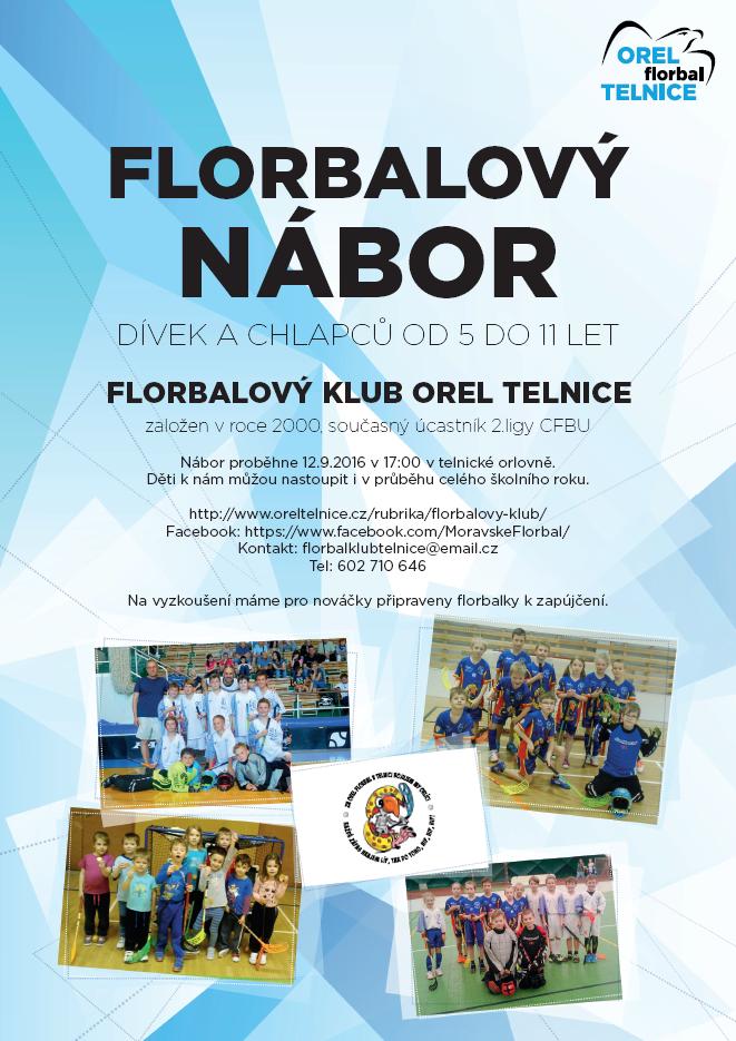 Nábor florbal 2016