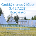 Léto na Borovince – Orelský tábor 2021